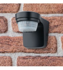 theLuxa S180 E BK Zewnętrzny pasywny czujnik ruchu PIR Theben